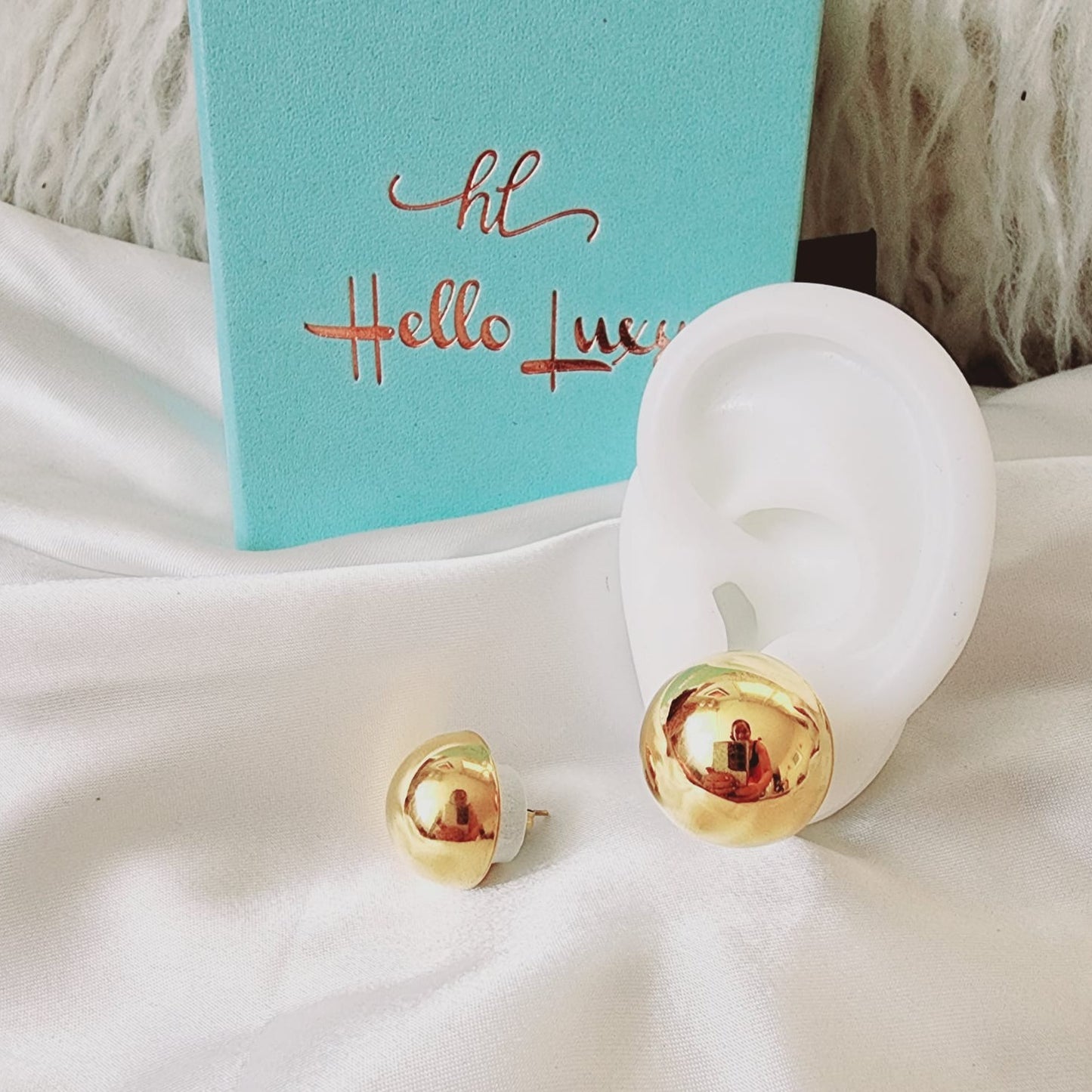 Bold Circular Studs, Bold ball studs, silver studs, hypoallergenic earrings, 18k gold plated earrings, Waterproof earrings, Silver and gold, Durable earrings, Elegant earrings, Timeless design, aesthetic earrings, timeless earrings, stylish earrings, Versatile jewelry, Bold Earrings, Bold studs, chunky studs, chunky earrings, Special occasion jewelry, Everyday earrings, Premium quality studs, Affordable luxury Hypoallergenic earrings waterproof earrings, water resistant earrings, silver stud