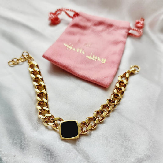 Black and gold Bracelet, Black cuban bracelet, Black Square Bracelet, Mother Pearl Bracelet, Pearl Necklace, baroque pearl necklace, herringbone necklace, Water Resistant Necklace, Water Resistant Jewelry, Water Resistant jewelry, versatile necklace, Pearl jewelry set, real pearl necklace