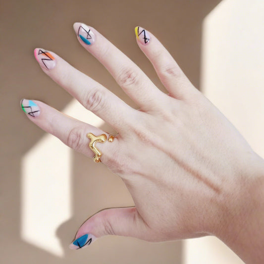 Melting Rings, Dripping rings, waves rings, adjustable two tone rings, beach lover gift, surfer life jewelry, Surf jewelry, beach lover gift, adjustable wave rings, Silver wave ring, gold wave ring, Water Resistant Jewelry Water Resistant sweat resistant jewelry water resistance jewelry Vintage Rings Vintage Modern Rings tarnish free jewelry