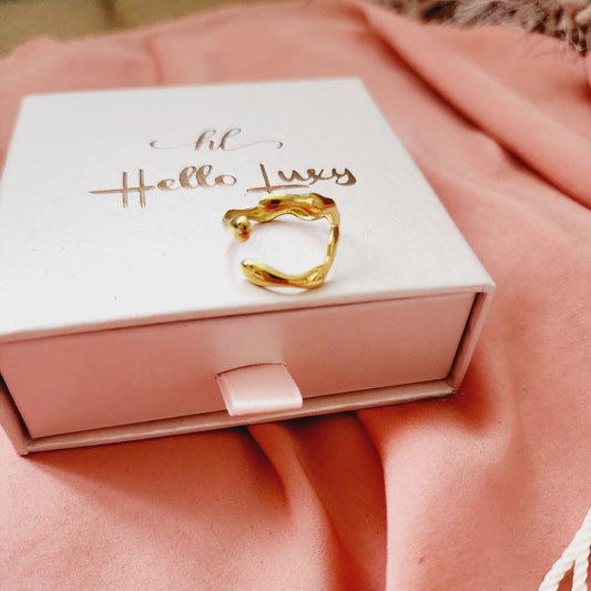 Melting Rings, Dripping rings, waves rings, adjustable two tone rings, beach lover gift, surfer life jewelry, Surf jewelry, beach lover gift, adjustable wave rings, Silver wave ring, gold wave ring, Water Resistant Jewelry Water Resistant sweat resistant jewelry water resistance jewelry Vintage Rings Vintage Modern Rings tarnish free jewelry