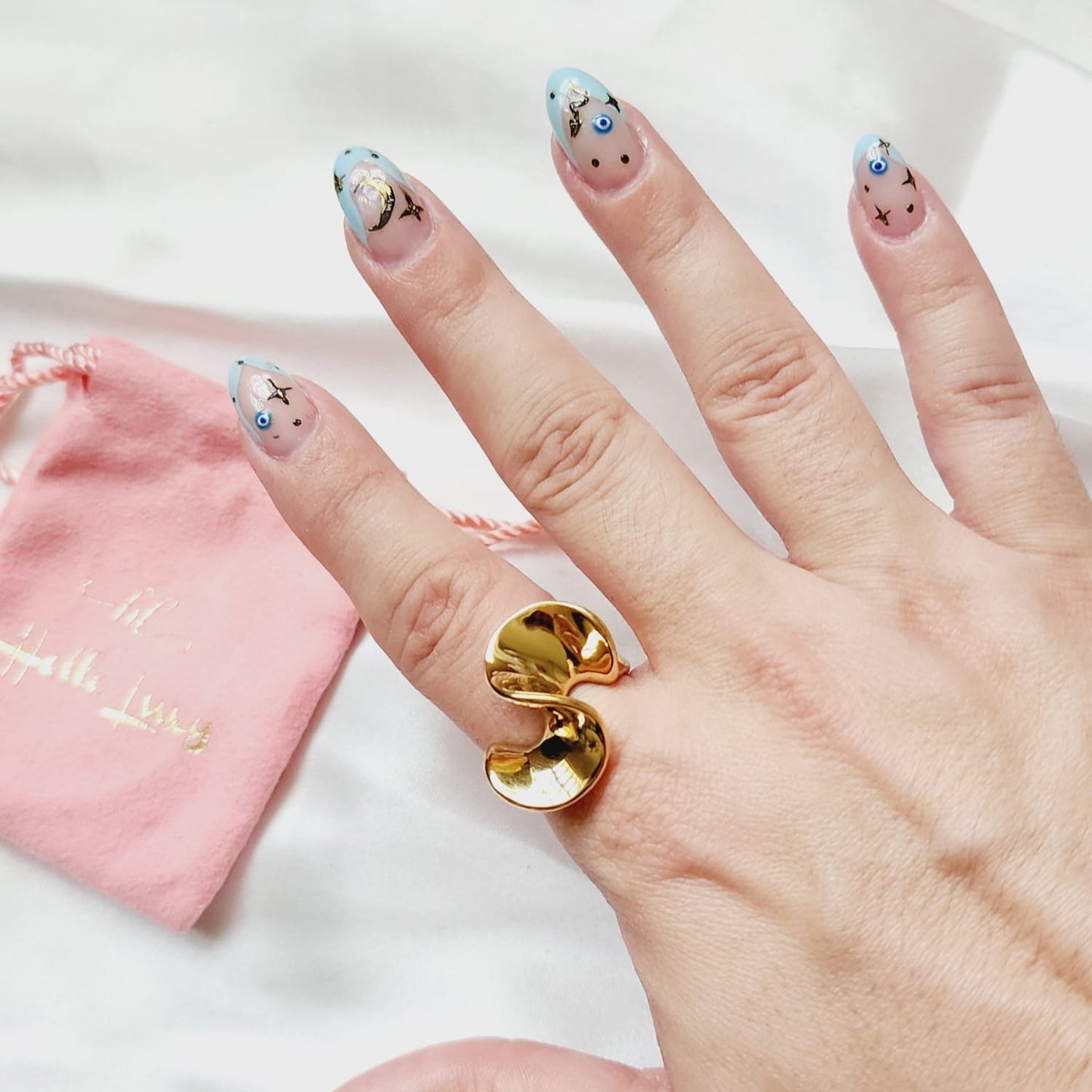 Geometric Bold Ring, Tissue Flower ring, Fan ring, Wavy bold ring, Silver and Gold ring, geometric gold ring, Adjustable bold ring, Adjustable Gold ring Delicate and simple ring, chunky star ring, green gold ring, waterproof ring, hypoallergenic ring, untarnish ring, anti tarnish ring, anillo de estrellas, Water Resistant Jewelry