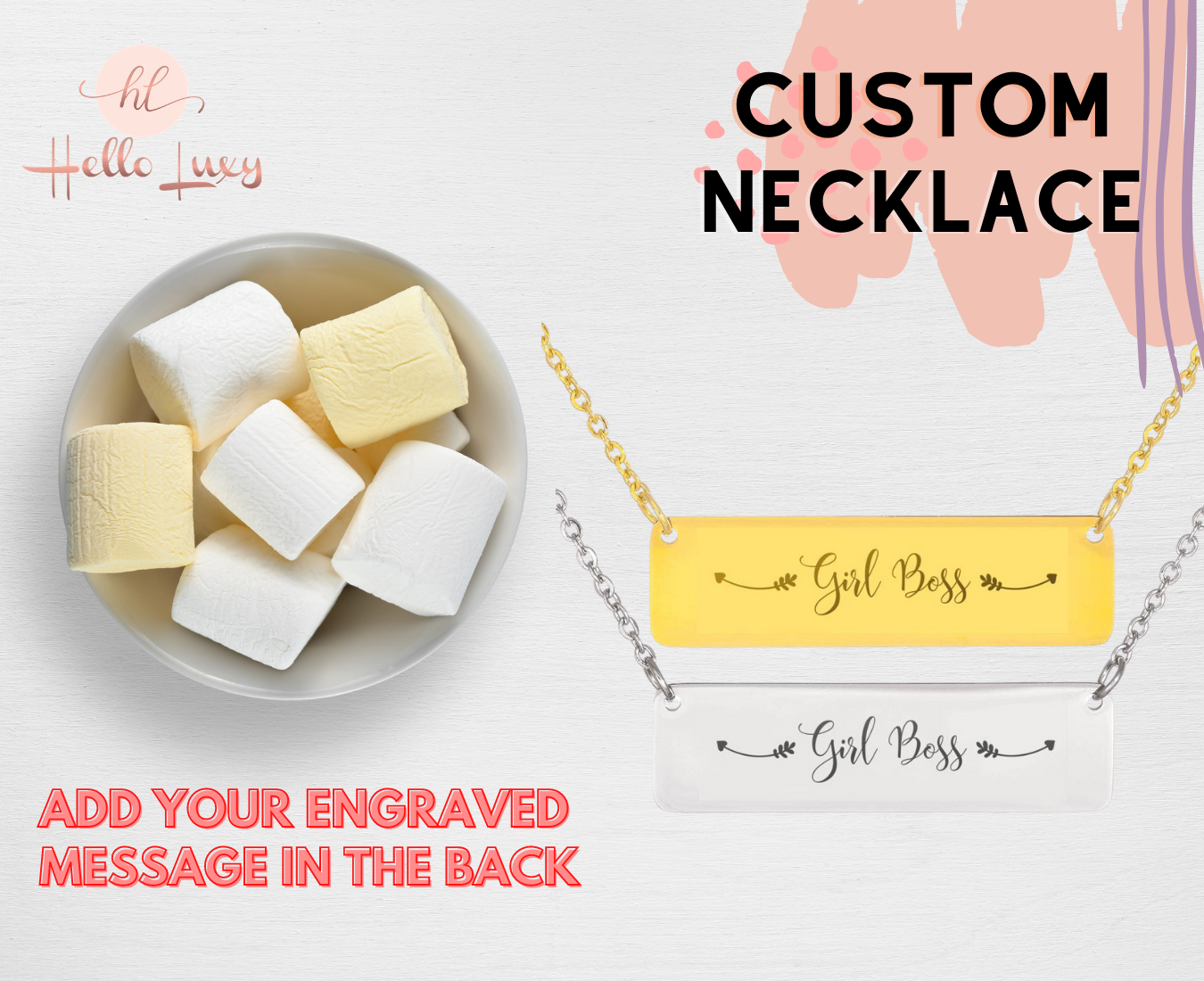Gift for Girlboss - Girl Boss Necklace