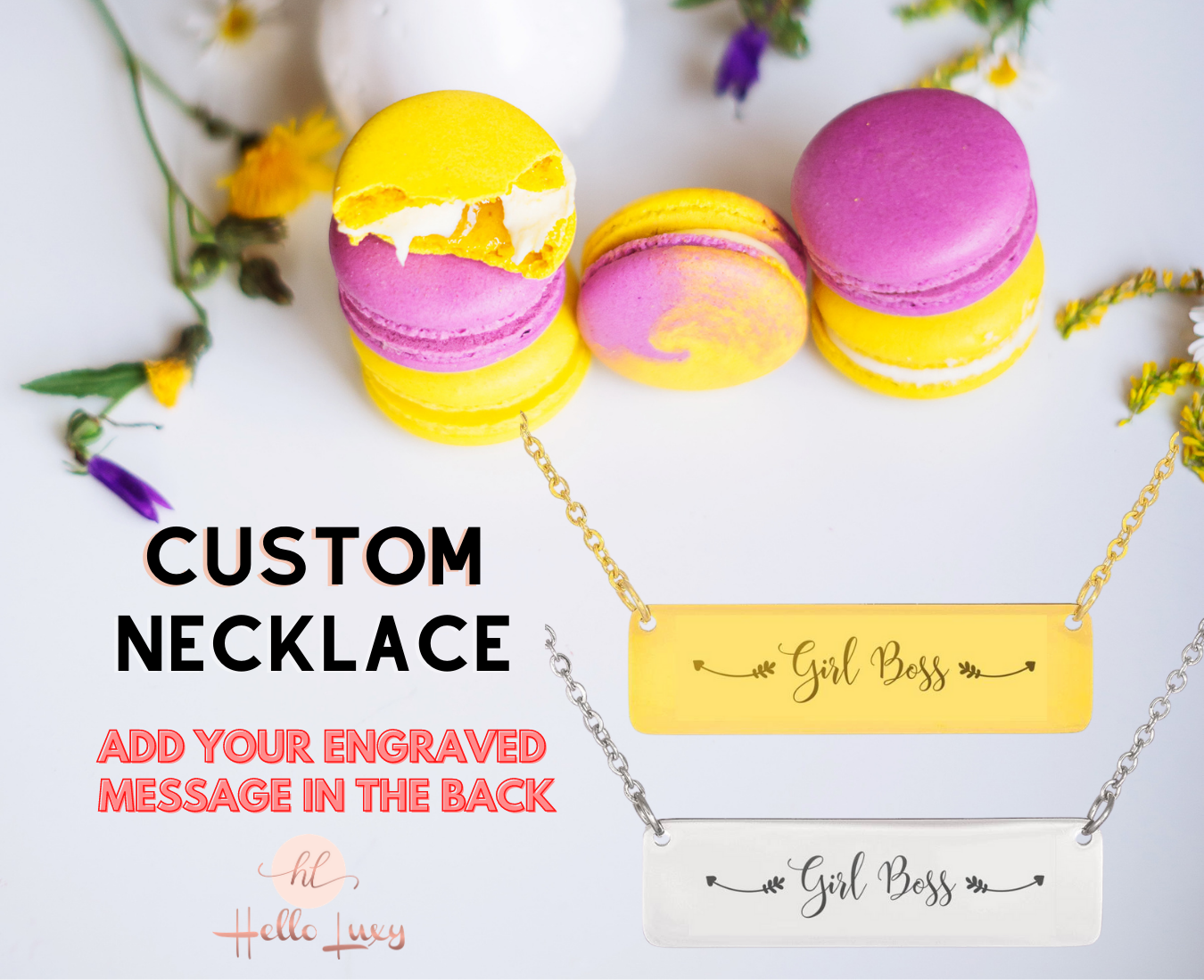 Gift for Girlboss - Girl Boss Necklace