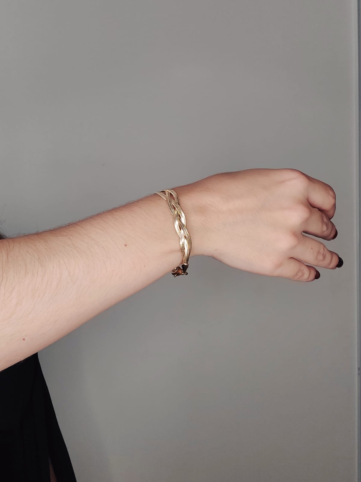 Trio Braid Necklace and Bracelet