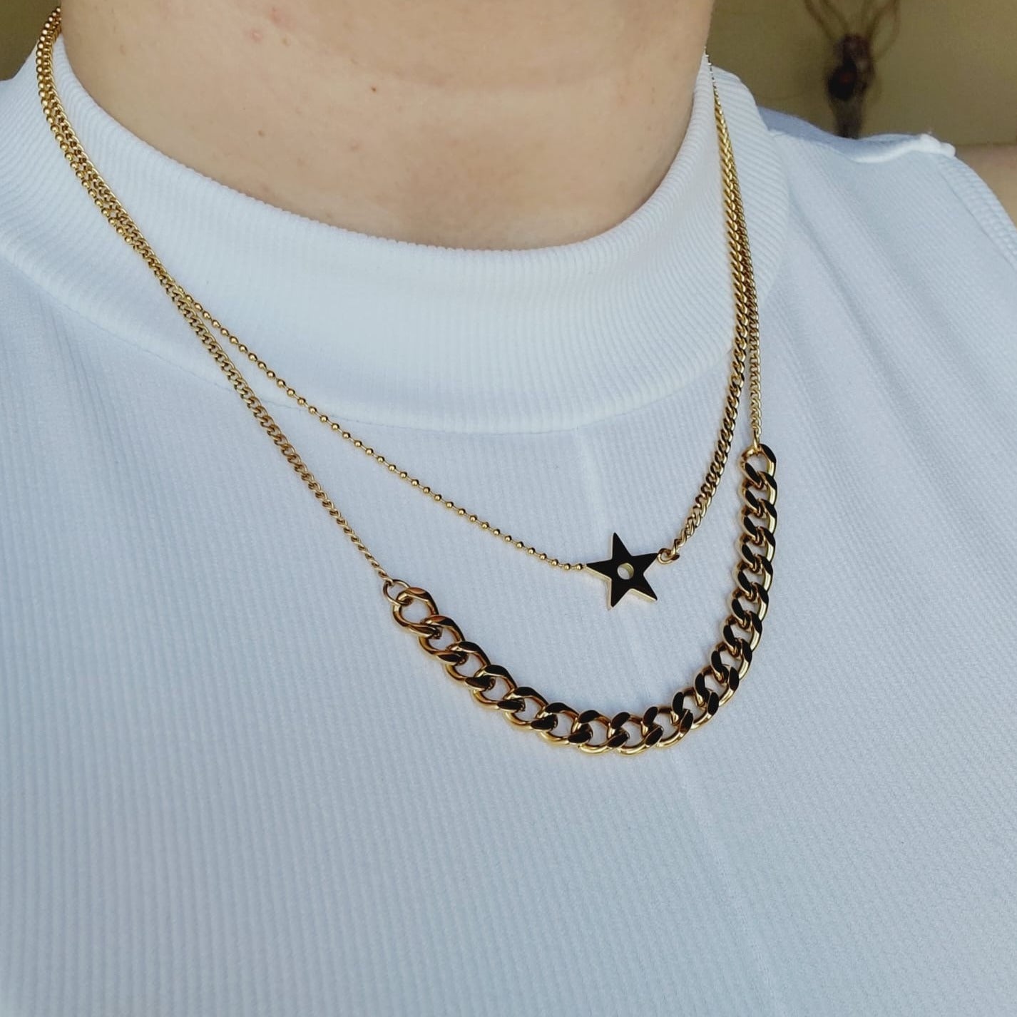 snake necklace, snake jewelry, Heads and tails necklace, coin necklace, heart necklace, love necklace, valentines necklace, valentines gift, Tiger Necklace, Leo Necklace, 18k Gold Necklace, Gift for her, Gift for mom, Bold jewelry, bold necklace, paperclip necklace, dainty jewelry, vintage jewelry, gold jewelry, goldfilled jewelry, water resistant jewelry, water resistant necklace
