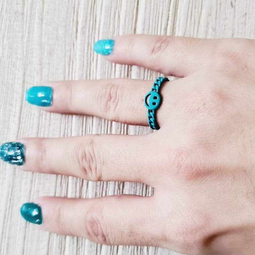 Candy Rings, Colorful Rings, Pride Rings, Summer Rings, Summer Essentials, Rainbow Rings, Color Rings, Happy Face Rings, Cubanas Rings, Croissant Rings, Twisted Rings, Pearls Rings, Smile Face Rings, Happy Face Rings, Gucci Rings, GG Rings