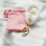 pearl earrings for women, pearl earrings and ring, gold pearl earrings, gold pearl earrings for bride, gold pearl ring, golden pearl rings for women, Abstract golden pearl earrings, Ear bone clip, gold ear bone clip, gold ear hole earrings, Water resistant gold hoops, tarnish free gold open hoops, Lightweight Chunky Open Hoops