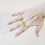 Abstract Bold Ring, Textured Chunky Silver Ring, Chunky Golden Ring, chunky gold rings, gold plated rings, womens gold rings, gold stacking rings, gold and silver rings, statement ring, gold plated rings for women, gold plated ring, gold plated rings women, anillos de acero inoxidable para mujer, gold rings size 10, gold and silver ring, size 10 gold rings for women, gold rings for women size 10, Gold Plated Jewelry, tarnish free jewelry, Water Resistant, sweat resistant jewelry, water resistance jewelry, m