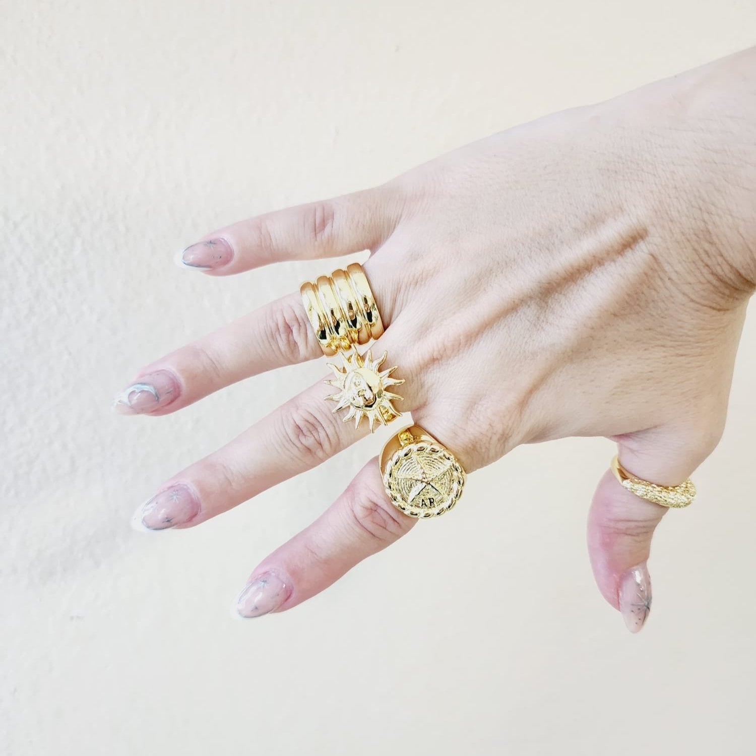 Abstract Bold Ring, Textured Chunky Silver Ring, Chunky Golden Ring, chunky gold rings, gold plated rings, womens gold rings, gold stacking rings, gold and silver rings, statement ring, gold plated rings for women, gold plated ring, gold plated rings women, anillos de acero inoxidable para mujer, gold rings size 10, gold and silver ring, size 10 gold rings for women, gold rings for women size 10, Gold Plated Jewelry, tarnish free jewelry, Water Resistant, sweat resistant jewelry, water resistance jewelry, m