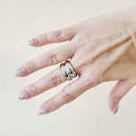 Bold Ring, Chunky Silver Ring, Chunky Golden Ring, chunky gold rings, gold plated rings, womens gold rings, gold stacking rings, gold and silver rings, statement ring, gold plated rings for women, gold plated ring, gold plated rings women, anillos de acero inoxidable para mujer, gold rings size 10, gold and silver ring, size 10 gold rings for women, gold rings for women size 10, Gold Plated Jewelry, tarnish free jewelry, Water Resistant, sweat resistant jewelry, water resistance jewelry, minimalist jewelry,