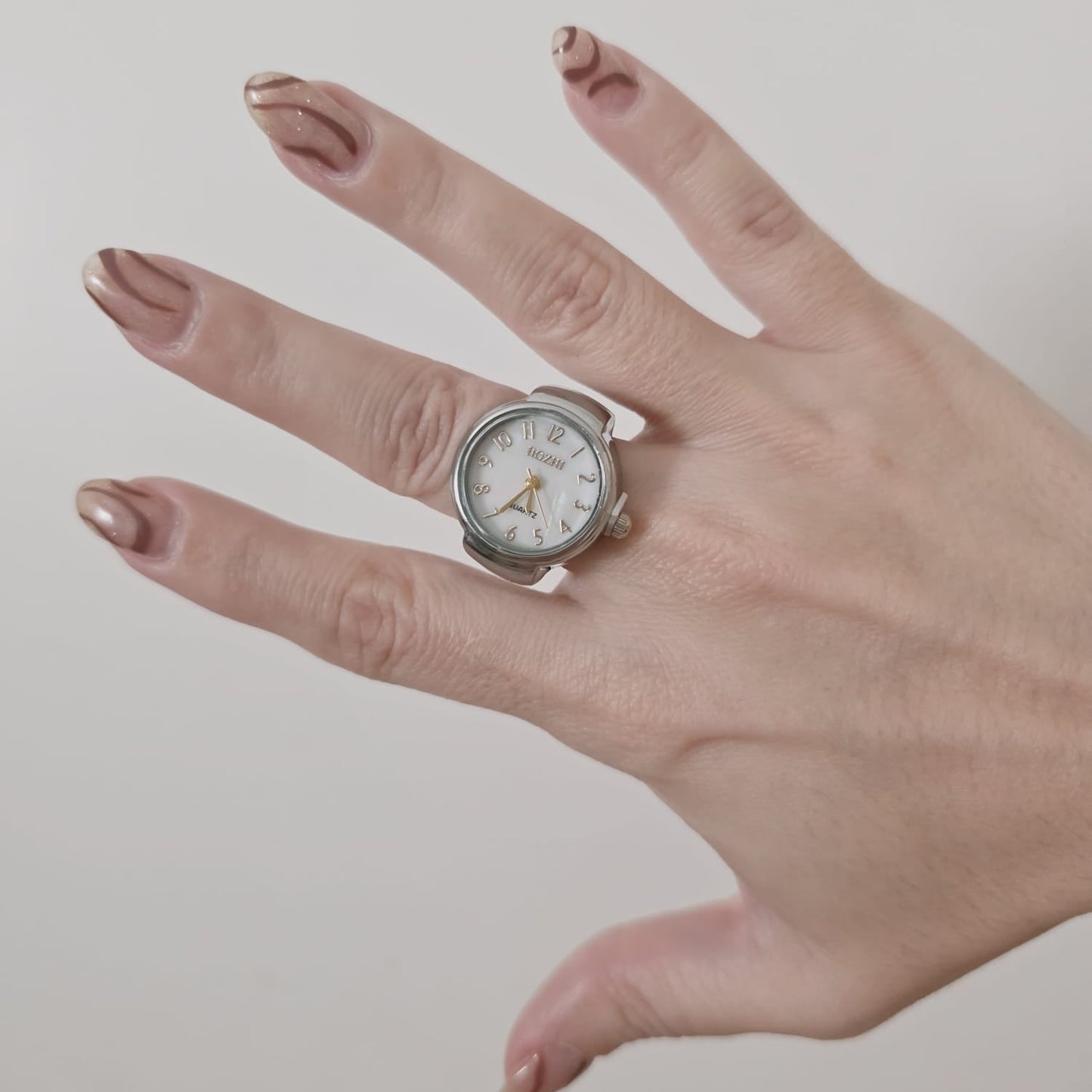 golden nacar watch ring, silver nacar Watch ring, gold ring nacar watch, Bold gift for woman, Bold gift for woman Chunky ring, Double tone bold ring, bold ring, bold double tone ring, valentine gift, jewelry gift for valentines, love ring, love jewelry, gift for wife, gift for friend, friendship gifts, self love ring, amor propio anillo, anillo de corazon, waterproof ring, waterproof jewelry, timeless jewelry, timeless ring, gift for girlfriend, soulmate ring, elegant ring, classy ring, dainty ring, everyda