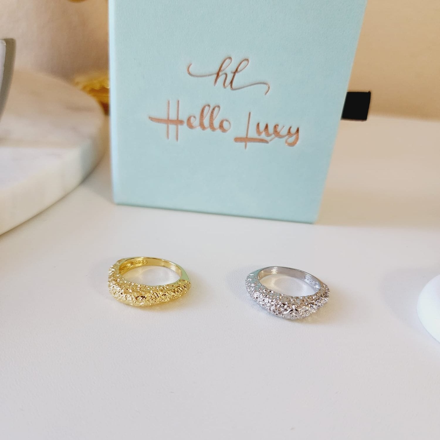 Abstract Bold Ring, Textured Chunky Silver Ring, Chunky Golden Ring, chunky gold rings, gold plated rings, womens gold rings, gold stacking rings, gold and silver rings, statement ring, gold plated rings for women, gold plated ring, gold plated rings women, anillos de acero inoxidable para mujer, gold rings size 10, gold and silver ring, size 10 gold rings for women, gold rings for women size 10, Gold Plated Jewelry, tarnish free jewelry, Water Resistant, sweat resistant jewelry, water resistance jewelry, m