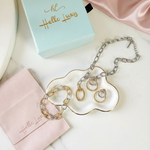 Safety Pin Geometric two tone necklace and bracelet, bold two tone circular necklace and bracelet, chunky two tone necklace and bracelet, infinity necklace and bracelet,  Silver Geometric necklace and bracelets, Gold Geometric necklace and earrings

Water Resistant Necklace

Water Resistant Jewelry

Water Resistant

water resistance jewelry



Vintage Style