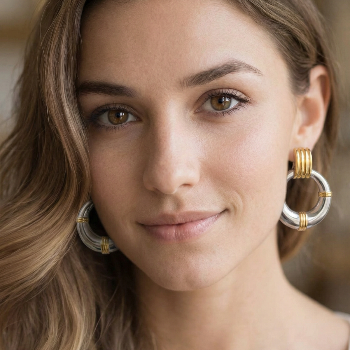 Geometric Earrings, Geometric Gold Earrings, Ex bold earrings, geometric bold earrings, 18k Gold Plated, Vintage Earrings, Geometric lightweight earrings, Hypoallergenic Earrings, Waterproof Earrings, water resistance jewelry, Vintage Earrings, Bold Earrings, Water Resistant Earrings, Tarnish Free Earrings, Vintage Style, Vintage Earrings, tarnish free jewelry, hypoallergenic jewelry, Gift For Her, Fashion Gift for Her, Doctor Gift for Christmas