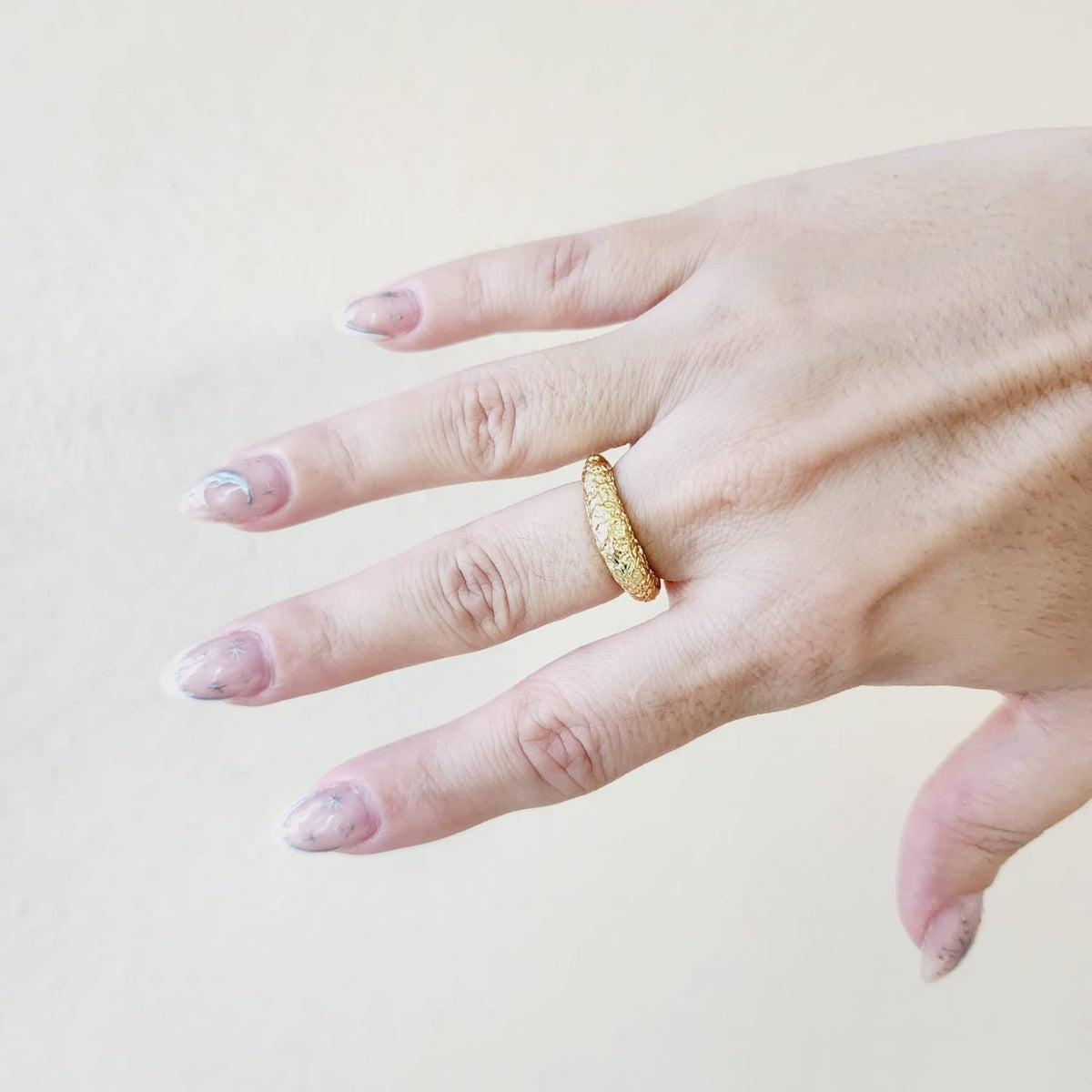 Abstract Bold Ring, Textured Chunky Silver Ring, Chunky Golden Ring, chunky gold rings, gold plated rings, womens gold rings, gold stacking rings, gold and silver rings, statement ring, gold plated rings for women, gold plated ring, gold plated rings women, anillos de acero inoxidable para mujer, gold rings size 10, gold and silver ring, size 10 gold rings for women, gold rings for women size 10, Gold Plated Jewelry, tarnish free jewelry, Water Resistant, sweat resistant jewelry, water resistance jewelry, m