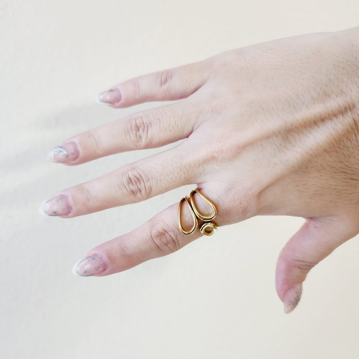 Abstract Bold Ring, Textured Chunky Silver Ring, Chunky Golden Ring, chunky gold rings, gold plated rings, womens gold rings, gold stacking rings, gold and silver rings, statement ring, gold plated rings for women, gold plated ring, gold plated rings women, anillos de acero inoxidable para mujer, gold rings size 10, gold and silver ring, size 10 gold rings for women, gold rings for women size 10, Gold Plated Jewelry, tarnish free jewelry, Water Resistant, sweat resistant jewelry, water resistance jewelry, m