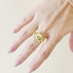 Sun Bold Ring, Sun Chunky Silver Ring, Chunky Golden Ring, chunky gold rings, gold plated rings, womens gold rings, gold stacking rings, gold and silver rings, statement ring, gold plated rings for women, gold plated ring, gold plated rings women, anillos de acero inoxidable para mujer, gold rings size 10, gold and silver ring, size 10 gold rings for women, gold rings for women size 10, Gold Plated Jewelry, tarnish free jewelry, Water Resistant, sweat resistant jewelry, water resistance jewelry, minimalist 