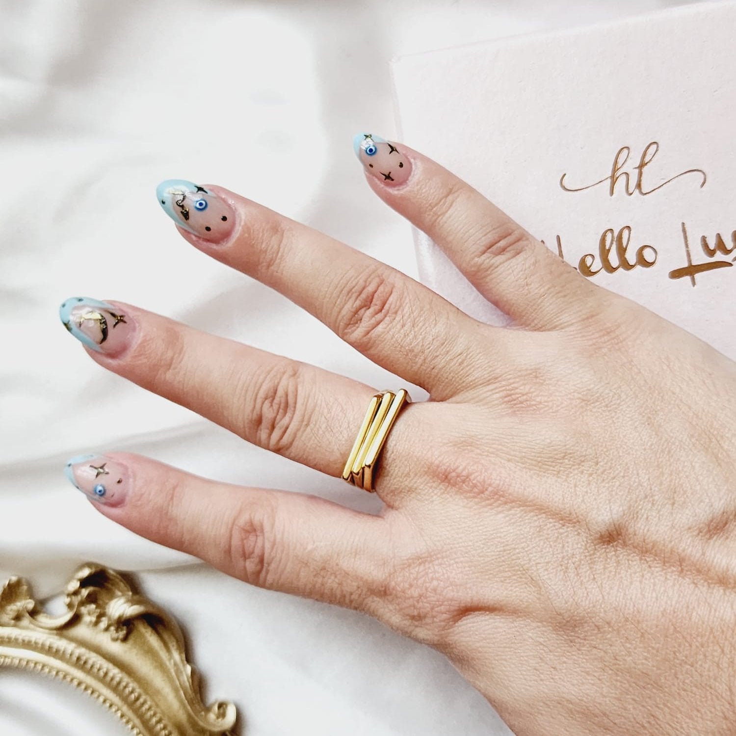 Geometric adjustable Ring, geometric gold ring, Dainty X ring, Adjustable bold ring, Adjustable Gold ring Delicate and simple ring, chunky star ring, green gold ring, waterproof ring, hypoallergenic ring, untarnish ring, anti tarnish ring, anillo de estrellas, Water Resistant Jewelry