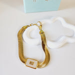 Mother Pearl bracelet, Rectangular mother pearl bracelet, Mother Pearl vintage bracelet, white bracelet, nacar bracelet, Vintage bracelet, double tone jewelry, Water resistance Bracelet, Mesh silver bracelet, Vintage Jewelry, 
Cuban Bracelet, Vintage Bracelet, Paper Link Bracelet, Minimalist Jewelry, Minimalist Gift for her, religious gift, waterproof bracelet, Water resistant bracelet, Minimalist 