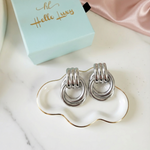 Geometric Earrings, Geometric Gold Earrings, Ex bold earrings, geometric bold earrings, 18k Gold Plated, Vintage Earrings, Geometric lightweight earrings, Hypoallergenic Earrings, Waterproof Earrings, water resistance jewelry, Vintage Earrings, Bold Earrings, Water Resistant Earrings, Tarnish Free Earrings, Vintage Style, Vintage Earrings, tarnish free jewelry, hypoallergenic jewelry, Gift For Her, Fashion Gift for Her, Doctor Gift for Christmas