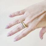 Abstract Bold Ring, Textured Chunky Silver Ring, Chunky Golden Ring, chunky gold rings, gold plated rings, womens gold rings, gold stacking rings, gold and silver rings, statement ring, gold plated rings for women, gold plated ring, gold plated rings women, anillos de acero inoxidable para mujer, gold rings size 10, gold and silver ring, size 10 gold rings for women, gold rings for women size 10, Gold Plated Jewelry, tarnish free jewelry, Water Resistant, sweat resistant jewelry, water resistance jewelry, m