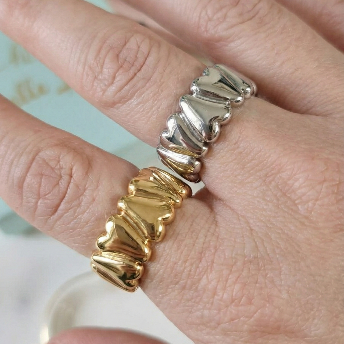 Golden Adjustable Heart Gold ring, Silver Adjustable heart ring, Gold love ring, heart ring, chunky heart ring, promise ring, bold heart ring, valentine gift, jewelry gift for valentines, love ring, love jewelry, gift for wife, gift for friend, friendship gifts, self love ring, amor propio anillo, anillo de corazon, waterproof ring, waterproof jewelry, timeless jewelry, timeless ring, gift for girlfriend, soulmate ring, elegant ring, classy ring, dainty ring, everyday ring, must have ring, must have jewelry