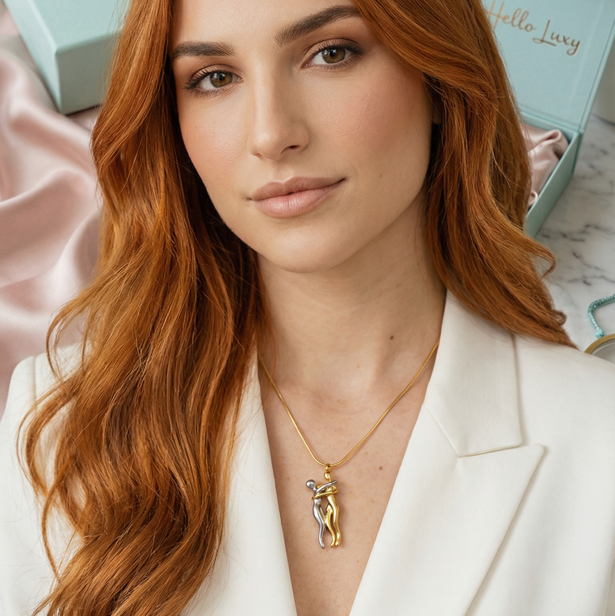 Self Love Heart box chain, Valentines Gift, Heart Necklace, Love Necklace, Self love necklace, Pearl Necklace, Manifesting love necklace, two tone love manifiesto necklace, Love attraction necklace, gift for girlfriend, gift for wife, self love two tone necklace, self love jewelry, self love neckalce

Water Resistant Necklace

Water Resistant Jewelry

Water Resistant
