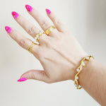 Pearl Bangle, bracelet Gold Filled Jewelry, Pearl classy bangle, pearl bracelets, pearl gold bracelet, Gold Cuban Link Bracelet for Women Men, 7mm Wide 14K Gold / 18K Gold / White Gold Plated Diamond Cut Curb Chain Bracelets for Women, Hip Hop14K Gold Plated Finished Miami Cuban Link, electroplated the 14K gold bracelet, Tarnish free bold bracelet, 15mm Miami Curb Cuban Link Chain Bracelet 24k Real Gold Plated, Lifetime Jewelry, waterproof Gold Plated Bracelet