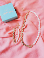 Pearl Necklace, baroque pearl necklace, herringbone necklace, Water Resistant Necklace,  Water Resistant Jewelry, Water Resistant jewelry, versatile necklace, Pearl jewelry set, real pearl necklace, pearl necklace meaning, freshwater pearl necklace, pearl necklace set,  pearls necklace amazon, fresh water pearls necklace, real pearls necklace, 18k gold plated bold jewelry set, baroque pearls necklace, pearls gold necklace, pearls baroque necklace, 