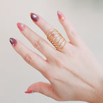 Geometric Bold ring, Water Resistant classy rings, Water Resistant simple rings, sweat resistant jewelry, water resistant minimalist jewelry, minimalist rings, waterproof rings, stainless steel rings, 14k gold plated simple rings, 14k gold plated classy rings, gold vintage rings, tarnish free rings, stackable rings, gold stackable rings, tarnish free jewelry, dainty abstract rings, dainty chunky rings, Unique Stylish Ring, Statement large ring, Big Irregular Ring, Irregular Statement Ring