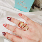 Geometric Bold ring, Water Resistant classy rings, Water Resistant simple rings, sweat resistant jewelry, water resistant minimalist jewelry, minimalist rings, waterproof rings, stainless steel rings, 14k gold plated simple rings, 14k gold plated classy rings, gold vintage rings, tarnish free rings, stackable rings, gold stackable rings, tarnish free jewelry, dainty abstract rings, dainty chunky rings, Unique Stylish Ring, Statement large ring, Big Irregular Ring, Irregular Statement Ring