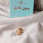 Leaves Bold ring, Water Resistant classy rings, Water Resistant simple rings, sweat resistant jewelry, water resistant minimalist jewelry, minimalist rings, waterproof rings, stainless steel rings, 18k gold plated classy rings, 18k gold filled rings, 18k gold filled classy rings, gold vintage rings, tarnish free rings, stackable rings, gold stackable rings, dainty abstract rings, dainty chunky rings, Unique Stylish Ring, Statement large ring, Big Irregular Ring, Irregular Statement Ring