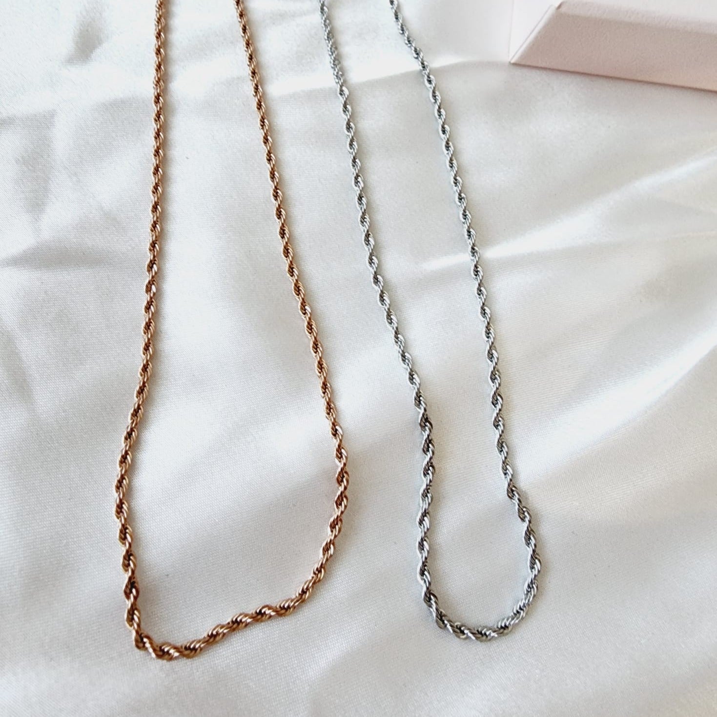 Herringbone Chain, Vintage Chain, Classy Chain, Twisted Chains