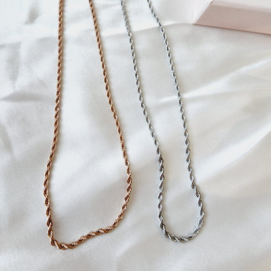 Herringbone Chain, Vintage Chain, Classy Chain, Twisted Chains