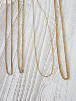 Vine Chains, Vine Silver Chain, Vine Gold Chain, Herringbone Chain, Rope chain, Silver Chain, 18k Gold Plated Chain, Create your own Necklace, Customs Necklace, Personalized Necklace, Silver color rope chain stainless steel necklace, Twisted Necklace, Twisted Chain Water Resistant Necklace Water Resistant Jewelry Water Resistant