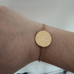 Padre Nuestro Bracelet, Padre Nuestro Prayer Bracelet, Religious Bracelet, Silver Padre Nuestro Bracelet, Gold Religious Bracelet, Religious Gift, Christian Gift, Devoted Woman Gift Minimalist Jewelry, Our Father Prayer Bracelet, Lords Prayer Bracelet