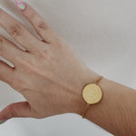 Padre Nuestro Bracelet, Padre Nuestro Prayer Bracelet, Religious Bracelet, Silver Padre Nuestro Bracelet, Gold Religious Bracelet, Religious Gift, Christian Gift, Devoted Woman Gift Minimalist Jewelry, Our Father Prayer Bracelet, Lords Prayer Bracelet