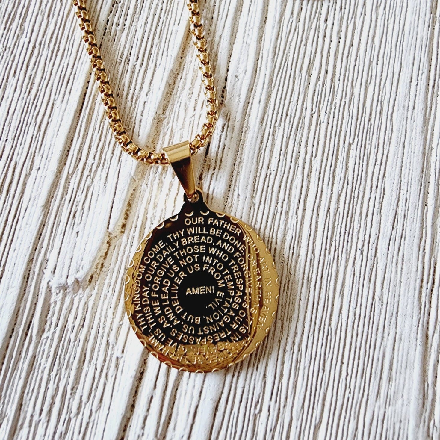 Padre Nuestro Pendant, religious pendant, Religious Prayer Pendant Gold Filled, Prayer Silver Pendan, Religious Necklace, Vintage silver Pendant, Religious Gift, Religious Jewelry, Water resistance religious Jewelry, Vintage Jewelry, Rhodium Prayer Necklace Minimalist Gift for her, religious gift, waterproof Necklace, Water resistant bracelet, Minimalist Gift