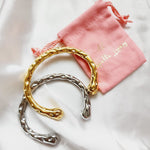 Two Tone Bracelets, Vintage two tone bracelets, Two tone Bangles, Solid Gold Bangles, Solid Silver Bangle, Textured bangles, classy two tone bangles, 18k waterproof bangles, 18k gold waterproof bangles, long lasting bracelets, long lasting vintage jewelry, christmas gift for her, timeless bracelets, timeless waterproof jewelry, ellie vail jewelry dupe, missoma jewelry dupe