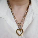 Heart Necklace, Silver Heart Necklaces and earrings, Silver heart Jewelry, Self love jewelry, self love necklace, bold heart earrings, bold heart necklace, Link Bold Necklace, Gold Filled Jewelry, Gold Filled Necklace, Fine Jewelry, silver link bold necklace, Luxury sparkle silver necklace, elegant link necklace, elegant silver link necklace, gift for women, jewelry necklace for women, diamond pendant necklace, christmas gift for women