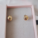 Elegant color cubic zircon statement stainless steel studs earrings, circular gold earrings, circular silver earrings, Bold Circular Studs, Bold ball studs, silver studs, hypoallergenic earrings, 18k gold plated earrings, Waterproof earrings, Silver and gold, Durable earrings, Elegant earrings, Timeless design, aesthetic earrings, timeless earrings, Stylish jewelry, stylish earrings, Versatile jewelry, Bold Earrings, Bold hoops, chunky hoops, chunky earrings,