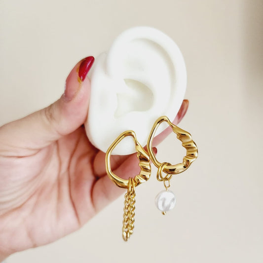 water resistance jewelry Vintage Earrings, Bold Earrings, Water Resistant Earrings, Tarnish Free Earrings, Vintage Style Vintage Set Vintage Outfit Vintage Necklaces Vintage Necklace Vintage Multilayered Necklaces Vintage Multilayered Vintage Modern Jewelry Vintage Modern Earrings vintage lovers gift 