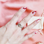 Stackable ring, bold silver ring, Silver ring, Water resistant silver ring, silver chunky ring, Water Resistant Jewelry  Water Resistant sweat resistant jewelry water resistance jewelry  Vintage Rings  Vintage Modern Rings  tarnish free jewelry