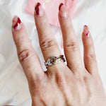 Stackable ring, bold silver ring, Silver ring, Water resistant silver ring, silver chunky ring, Water Resistant Jewelry  Water Resistant sweat resistant jewelry water resistance jewelry  Vintage Rings  Vintage Modern Rings  tarnish free jewelry