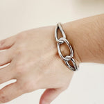 wide chunky bangle, Water Resistant bold bracelets, Water Resistant simple bracelets, sweat resistant jewelry, water resistant minimalist jewelry, minimalist bracelets, timeless gold bangle, waterproof bracelets, stainless steel bangles, 18k gold plated simple bangle, 18k gold plated classy bracelets,