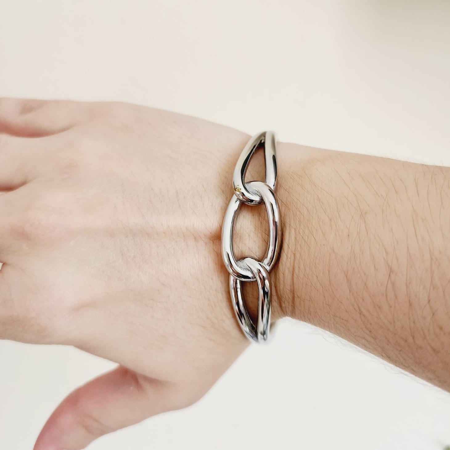 wide chunky bangle, Water Resistant bold bracelets, Water Resistant simple bracelets, sweat resistant jewelry, water resistant minimalist jewelry, minimalist bracelets, timeless gold bangle, waterproof bracelets, stainless steel bangles, 18k gold plated simple bangle, 18k gold plated classy bracelets,