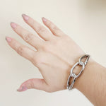 wide chunky bangle, Water Resistant bold bracelets, Water Resistant simple bracelets, sweat resistant jewelry, water resistant minimalist jewelry, minimalist bracelets, timeless gold bangle, waterproof bracelets, stainless steel bangles, 18k gold plated simple bangle, 18k gold plated classy bracelets,