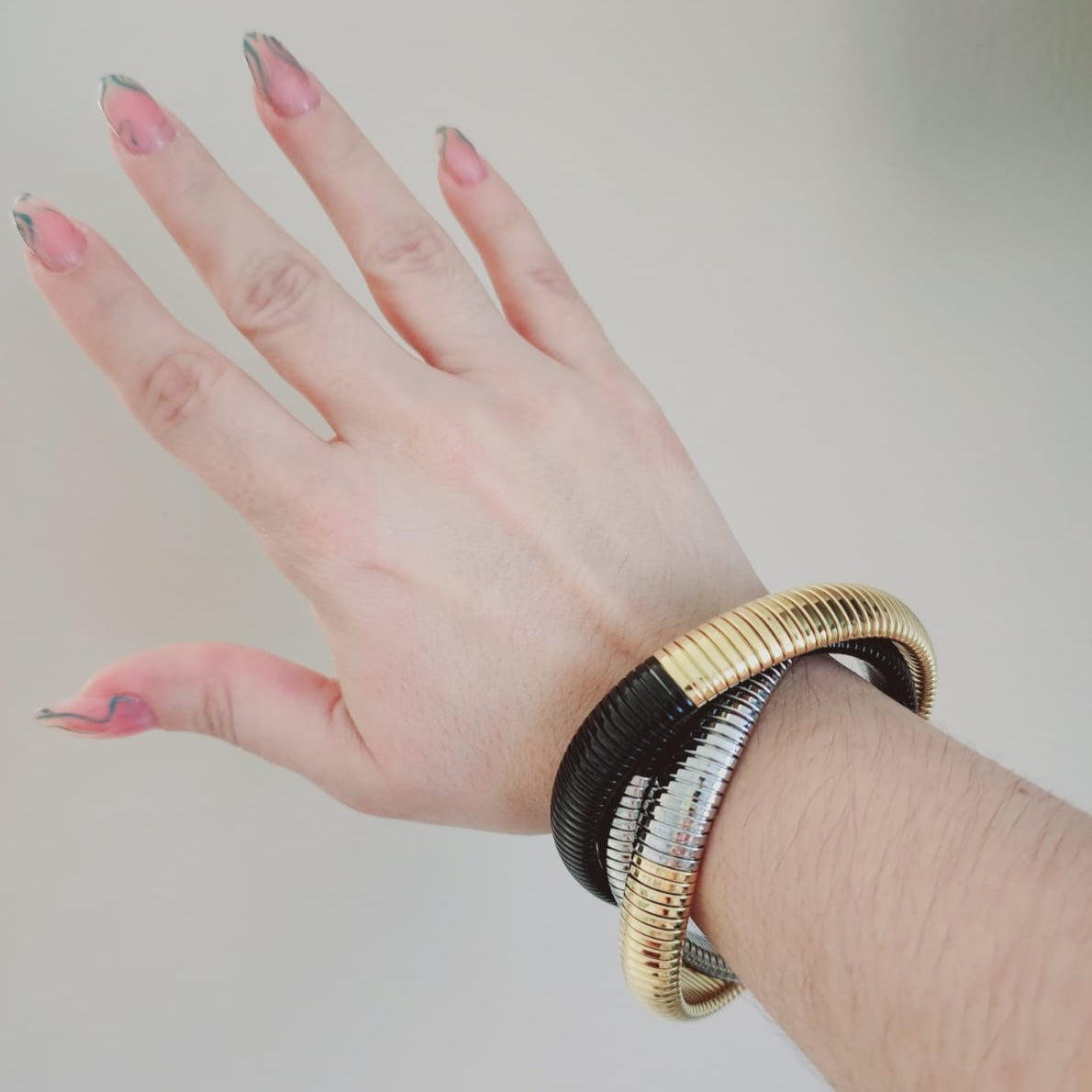 wide chunky bangle, Water Resistant bold bracelets, Water Resistant simple bracelets, sweat resistant jewelry, water resistant minimalist jewelry, minimalist bracelets, timeless gold bangle, waterproof bracelets, stainless steel bangles, 18k gold plated simple bangle, 18k gold plated classy bracelets,