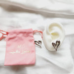 Coquette Earrings, hearts gold earrings, hearts gold medium earrings, gold classy earrings, hearts earrings, self love earrings, gold chunky hearts studs, aretes de corazones, pantallas de corazones, everyday heart earrings, simple golden heart earrings, delicate heart studs, hypoallergenic earrings, two tone everyday hoops, 18k gold plated earrings, Waterproof earrings