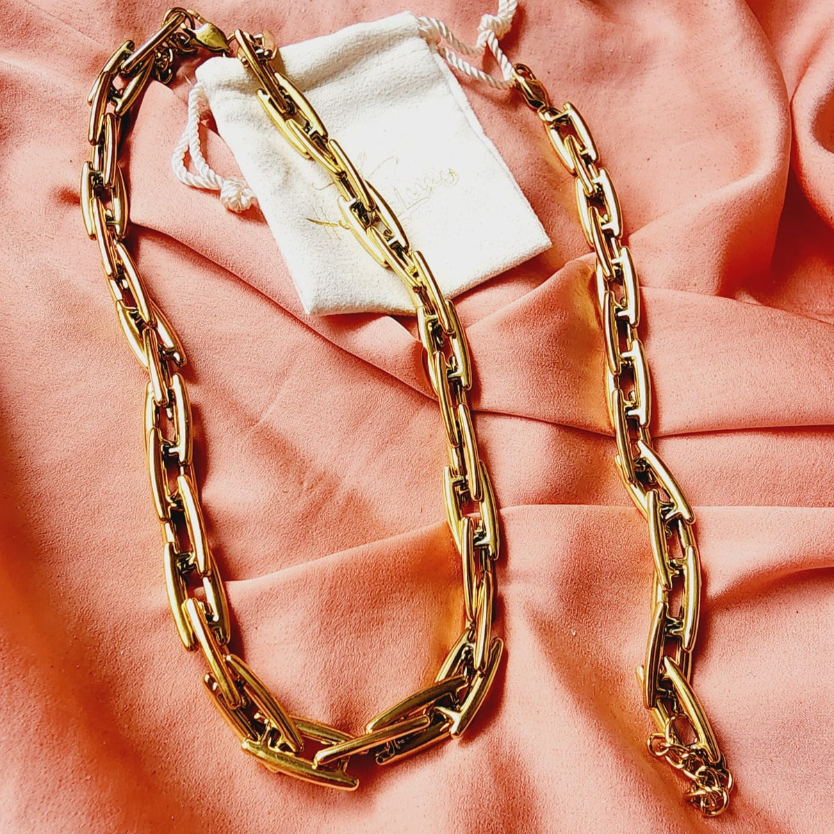 Gold Bold Necklace Water Resistant Necklace Water Resistant Jewelry Water Resistant water resistance jewelry Vintage Style Vintage Set Vintage Outfit Vintage Necklaces Vintage Necklace Vintage Multilayered Necklaces Vintage Multilayered Vintage Modern Jewelry vintage lovers gift vintage lovers vintage love